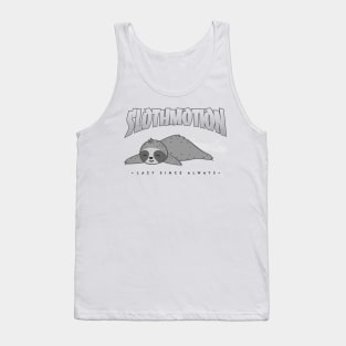 Sloth Motion lazy since always cute animal lover 2 Tank Top